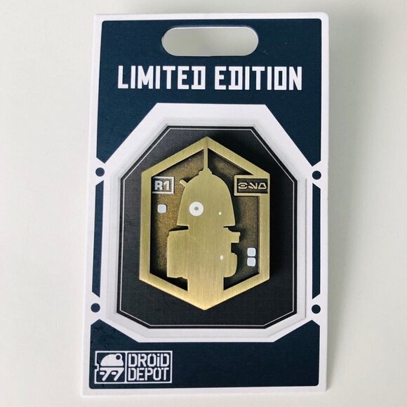 Disney Parks - Star Wars: Galaxy's Edge - Droid Depot - "R1" Pin - LE - Picture 1 of 2